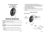 Keystone KSTFA060UAG Use and Care Manual