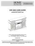 Home Decorators Collection 89420 Use and Care Manual