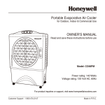 Honeywell CO48PM Use and Care Manual