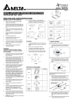 Delta Breez GBR100L Instructions / Assembly