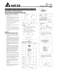 Delta Breez SLM80 Instructions / Assembly