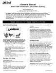 Dri-Eaz F203-A Use and Care Manual