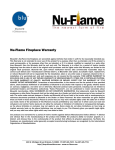 Nu-Flame NF-T1ACA Use and Care Manual