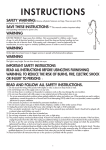 LightShow 35611 Instructions / Assembly