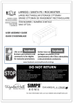 Simpli Home 3AXC-OTT231 Instructions / Assembly