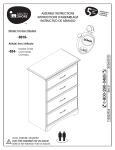 South Shore Furniture 9018034 Instructions / Assembly