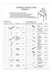 Home Decorators Collection 1238600460 Instructions / Assembly