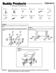 Buddy Products 9116-18 Instructions / Assembly