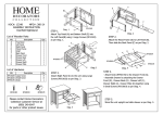 Home Decorators Collection 1324800210 Instructions / Assembly