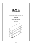 Home Decorators Collection 1637600970 Instructions / Assembly