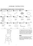 Home Decorators Collection 40855C972W(3A) Instructions / Assembly