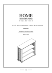 Home Decorators Collection 1061110410 Instructions / Assembly