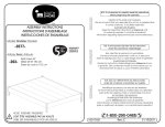 South Shore Furniture A477A1 Instructions / Assembly