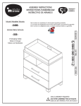 South Shore Furniture 3480332 Instructions / Assembly