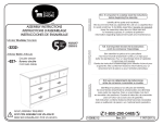 South Shore Furniture 3232027 Instructions / Assembly
