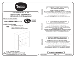 South Shore Furniture 2813A4 Installation Guide