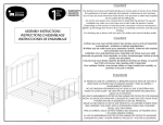 South Shore Furniture 999299 Instructions / Assembly