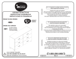 South Shore Furniture 9005027 Instructions / Assembly