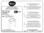 South Shore Furniture 3746098 Instructions / Assembly