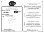 South Shore Furniture 3127098 Instructions / Assembly
