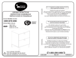 South Shore Furniture 3259060 Instructions / Assembly