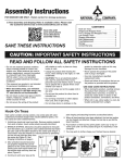 none NRV7-300-45 Instructions / Assembly