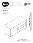 South Shore Furniture 4507676 Instructions / Assembly