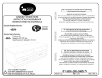 South Shore Furniture 4359663 Instructions / Assembly