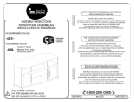 South Shore Furniture 4270690 Instructions / Assembly