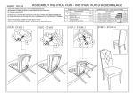 Worldwide Homefurnishings 202-102BK Instructions / Assembly