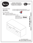 South Shore Furniture 4919605 Instructions / Assembly