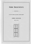 Home Decorators Collection 6491100210 Instructions / Assembly