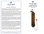 PULSE Showerspas 1018 Installation Guide