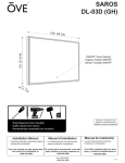 OVE Decors OVE-DL-03D Installation Guide