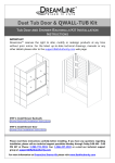 DreamLine DL-6996-01CL Installation Guide
