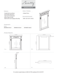 Avanity PROVENCE-M30-AC Installation Guide