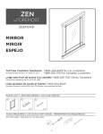 Foremost ZEEM2431 Installation Guide