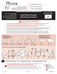 Pfister RT64DFC Installation Guide