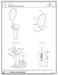 Fresca FVN1053 Installation Guide