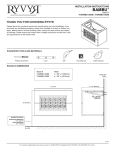 RYVYR V-BAMBU-30DB Installation Guide