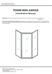 Foremost TDNA0570-OB-BN Instructions / Assembly