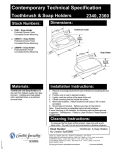 MOEN 2360CH Installation Guide