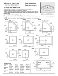 American Standard 4834.ST.021 Installation Guide