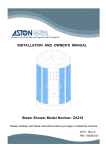 Aston ZA218 Instructions / Assembly