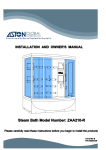 Aston ZAA210-R Instructions / Assembly