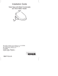 KOHLER 4737-0 Installation Guide