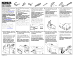 KOHLER K-4886-33 Installation Guide