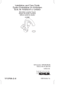 KOHLER K-10085-9-CP Installation Guide