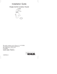 KOHLER K-19480-4-BN Installation Guide