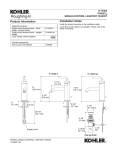 KOHLER K-14402-4A-BGD Installation Guide